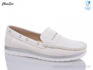 Купить Мокасини жіночі X581-3 Chunsen білий