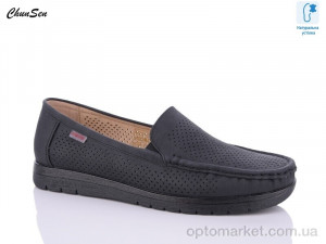 Купить Мокасини жіночі X583-1 Chunsen чорний
