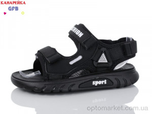 Купить Сандалі дитячі X8526-1 Канарейка чорний