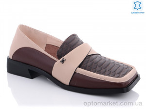 Купить Туфлі жіночі XD226-8 Egga коричневий