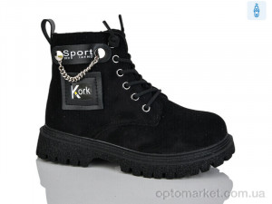 Купить Черевики дитячі XF01-B1558-4B Bessky чорний