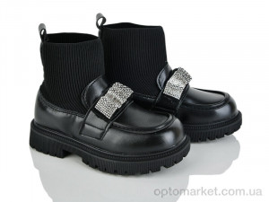 Купить Черевики дитячі XF01-B30588-0 JongGolf чорний