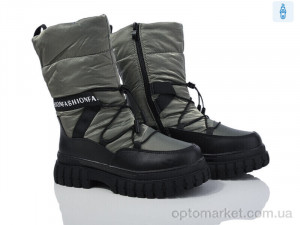 Купить Дутики дитячі XF01-FG2306-3L Kimbo-o зелений