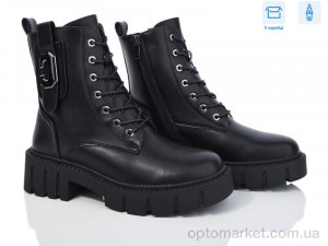 Купить Черевики жіночі XF01-LL1-3 Xifa чорний