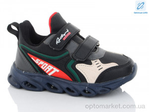 Купить Кросівки дитячі XF02-H5773-1 LED BBT kids чорний