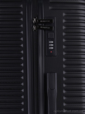 Валіза унісекс XL105-3 black набір 3шт Horoso чорний  оптом от Optomarket