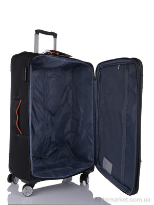 Валіза унісекс XL107-1 black Horoso чорний  оптом от Optomarket