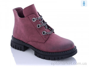 Купить Черевики жіночі XL1588-2 E.C.Shine бордовий