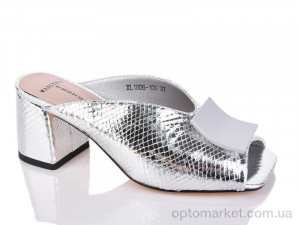 Купить Шльопанці жіночі XL1806-100 Teetspace срібний