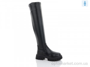 Купить Ботфорти жіночі XM328-1 Teetspace чорний