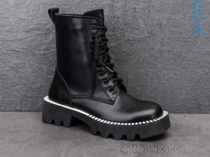 Черевики жіночі XX1833-1 Egga чорний  оптом от Optomarket