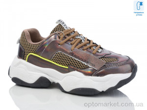 Купить Кросівки жіночі XXF-AB7947F піна Bi&Ki коричневий