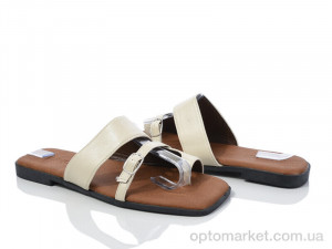 Купить Шльопанці жіночі Y030-1 Loretta бежевий