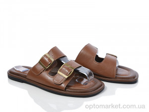 Купить Шльопанці жіночі Y033-2 Loretta коричневий