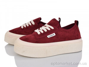 Купить Кросівки жіночі Y048-3 Loretta бордовий