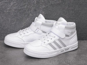 Кросівки дитячі Y126(7682) white-grey Angel білий  оптом от Optomarket