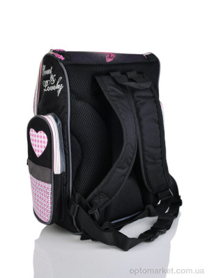 Рюкзак дитячі Y1617 black Red Hat чорний  оптом от Optomarket
