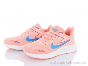 Кросівки жіночі Y174(2055-1) pink-blue Violeta only one рожевий  оптом от Optomarket