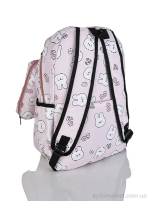 Рюкзак дитячі Y3332-2 pink Red Hat рожевий  оптом от Optomarket