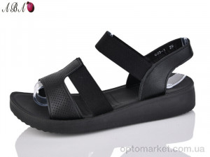 Купить Босоніжки жіночі Y605-1 YAQINIAO чорний