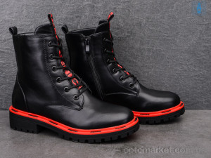 Черевики жіночі Y675-5 Shamilu чорний  оптом от Optomarket