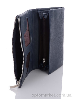 Гаманець женский Y7202A blue Kochi синій  оптом от Optomarket