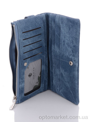 Гаманець женский Y7771A blue Kochi синій  оптом от Optomarket