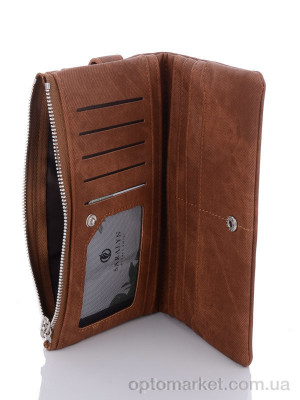 Гаманець женский Y7771A brown Kochi коричневий  оптом от Optomarket