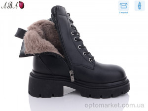 Черевики жіночі Y78 Girnaive чорний  оптом от Optomarket