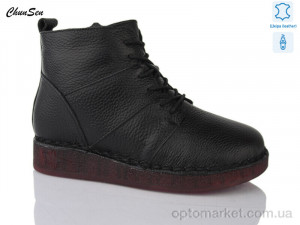 Купить Черевики жіночі Y802-1 Chunsen чорний