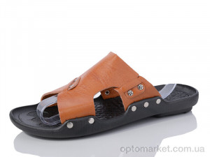 Купить Шльопанці чоловічі Y9 ARZO camel