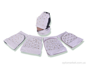 Купить Шапка жіночі Y932-1 (шапка+баф) mix Red Hat мікс