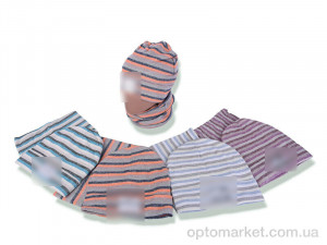 Купить Шапка жіночі Y934-1 (шапка+баф) mix T.mmy hilfiger мікс