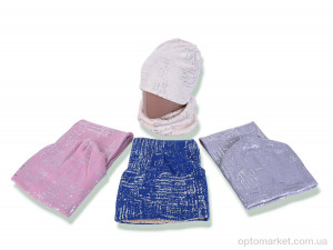 Купить Шапка жіночі Y939-1 (шапка+баф) mix Red Hat мікс