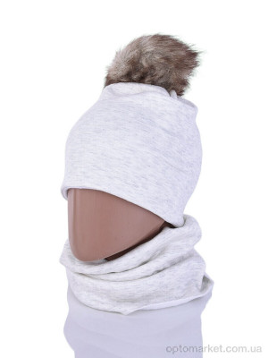 Купить Шапка жіночі Y940-1 (шапка+баф) beige Red Hat бежевий