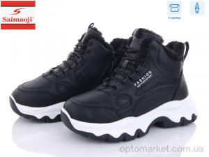 Купить Черевики жіночі YD2801-1 Saimaoji чорний