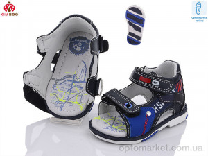 Сандалі дитячі YF732-1B ортопед Kimbo-o синій  оптом от Optomarket