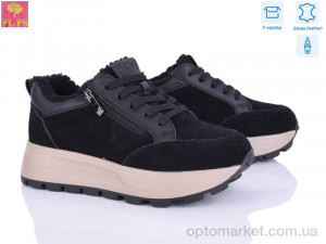 Купить Кросівки жіночі YJ681-1 PLPS чорний