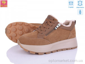 Купить Кросівки жіночі YJ681-2 PLPS camel