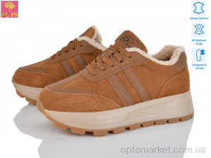 Купить Кросівки жіночі YJ685-2 PLPS коричневий