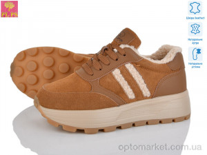 Купить Кросівки жіночі YJ689-2 PLPS коричневий