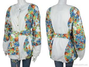 Куртка жіночі YQL51-F106-1 white (07627) Obuvok білий  оптом от Optomarket