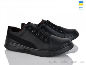 Купить Кросівки чоловічі Yulius 59 хутро чорний Yulius чорний