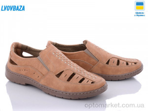 Купить Туфлі чоловічі Yulius 62 св.бежевый Yulius коричневий