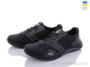 Купить Кросівки чоловічі Yulius 90-3 чорний Yulius чорний