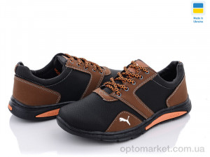 Купить Кросівки чоловічі Yulius Т90-2 Yulius коричневий