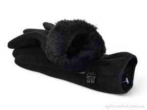 Рукавички унісекс Z01-06 black P.ma чорний  оптом от Optomarket