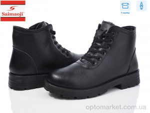 Купить Черевики жіночі Z06-1 Saimaoji чорний