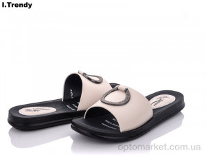 Купить Шльопанці жіночі Z100-3 Trendy бежевий