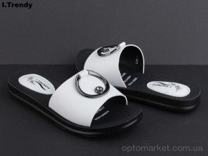 Шльопанці жіночі Z20-2 Trendy білий  оптом от Optomarket